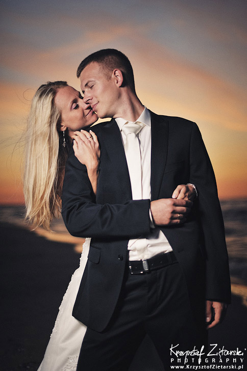 Fotografia ślubna Gdańsk - plener nad morzem Fotografia ślubna Gdańsk - plener nad morzem