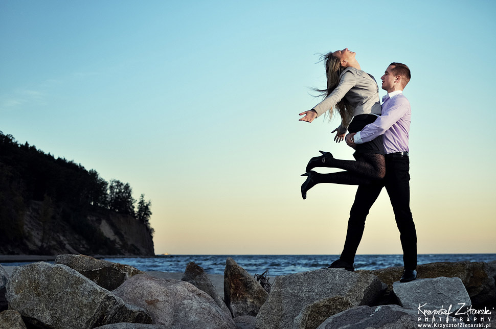 Sesja fotograficzna dla zakochanych par - fotograf Gdańsk