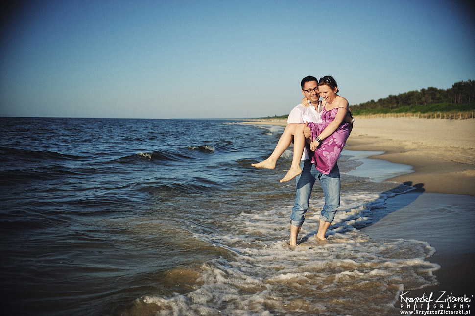 Sesja rodzinna nad morzem - fotograf Krynica Morska, Gdańsk
