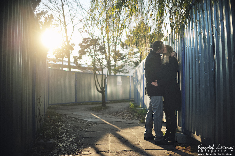 Marta i William - sesja fotograficzna dla zakochanych Gdynia, Trójmiasto