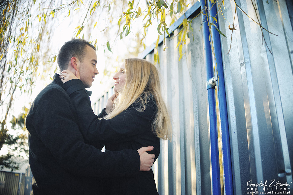Marta i William - sesja fotograficzna dla zakochanych Gdynia, Trójmiasto