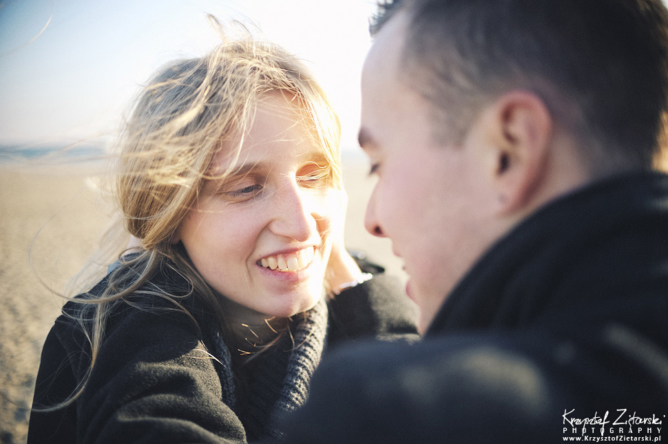 Marta i William - sesja fotograficzna dla zakochanych Gdynia, Trójmiasto