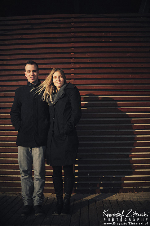 Marta i William - sesja fotograficzna dla zakochanych Gdynia, Trójmiasto