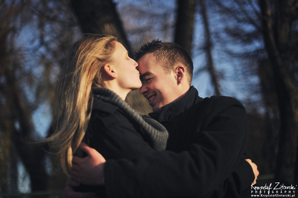 Marta i William - sesja fotograficzna dla zakochanych Gdynia, Trójmiasto