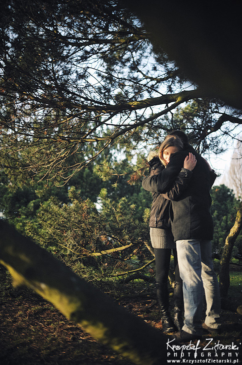 Marta i William - sesja fotograficzna dla zakochanych Gdynia, Trójmiasto