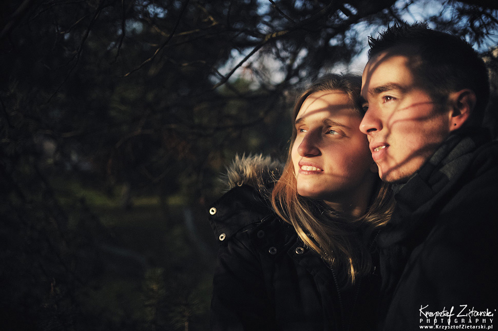 Marta i William - sesja fotograficzna dla zakochanych Gdynia, Trójmiasto