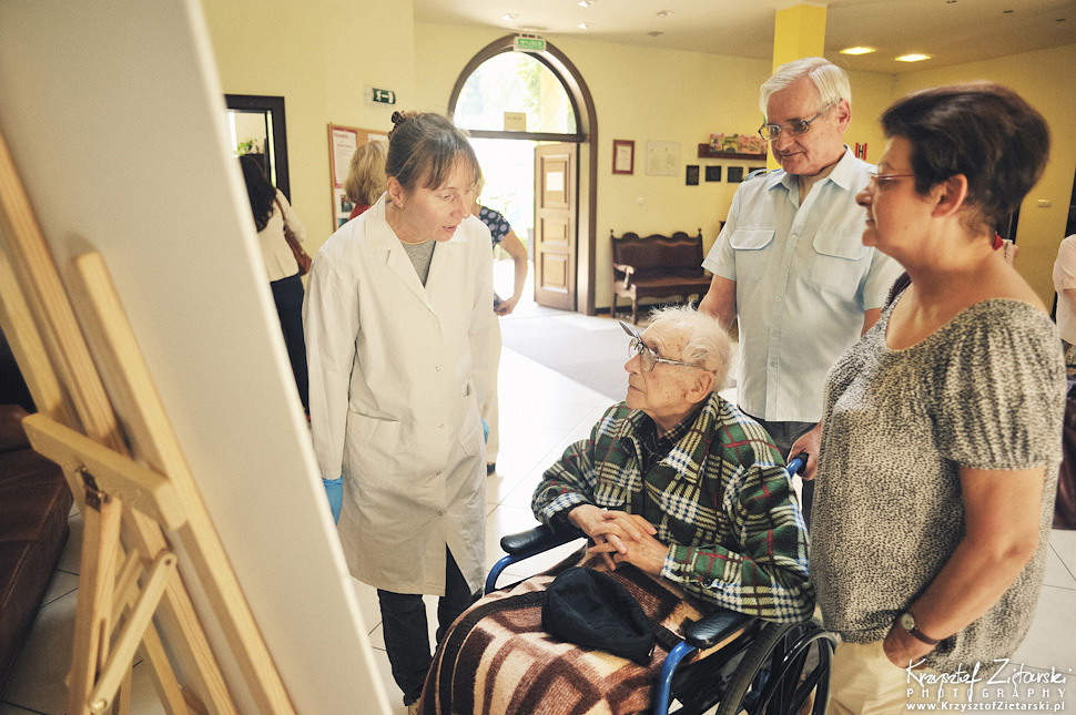 100.urodziny p.Jadwigi Stasiłowicz w Hospicjum im.ks.E.Dutkiewicza w Gdańsku