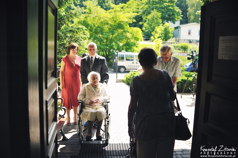 100.urodziny p.Jadwigi Stasiłowicz w Hospicjum im.ks.E.Dutkiewicza w Gdańsku