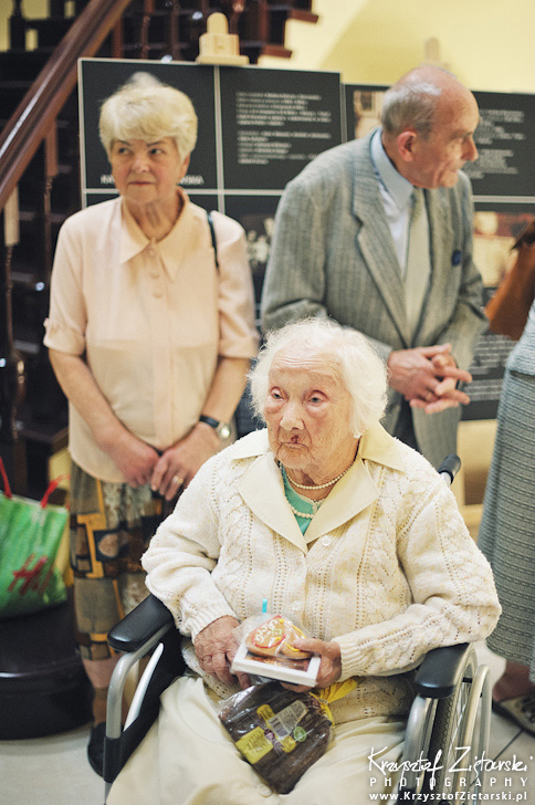 100.urodziny p.Jadwigi Stasiłowicz w Hospicjum im.ks.E.Dutkiewicza w Gdańsku