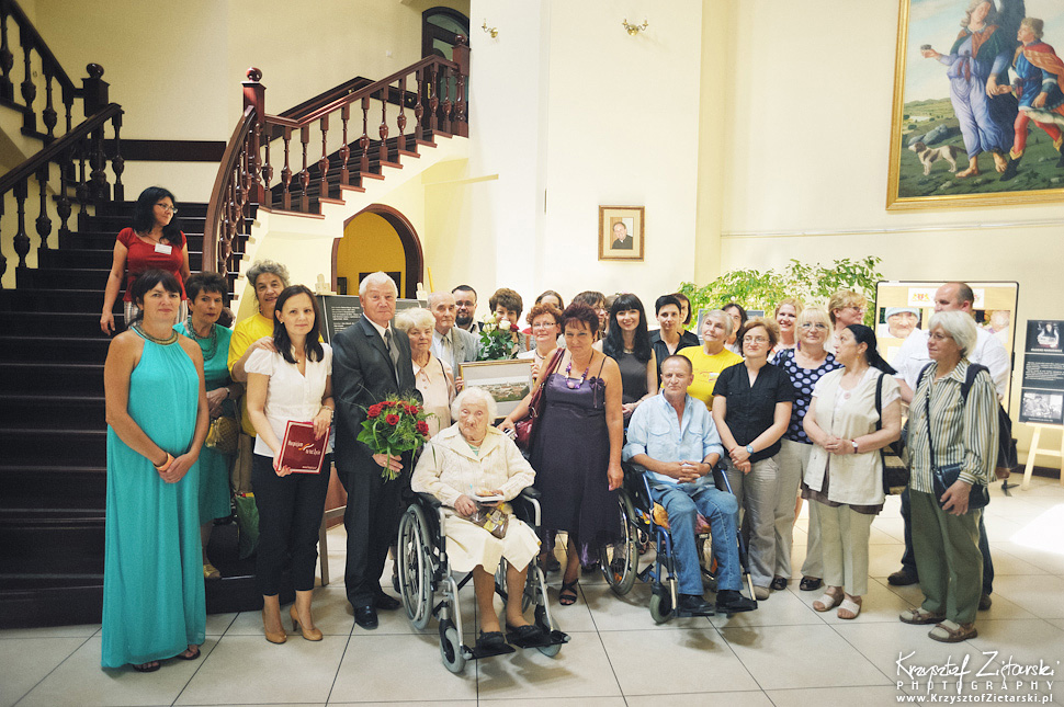 100.urodziny p.Jadwigi Stasiłowicz w Hospicjum im.ks.E.Dutkiewicza w Gdańsku