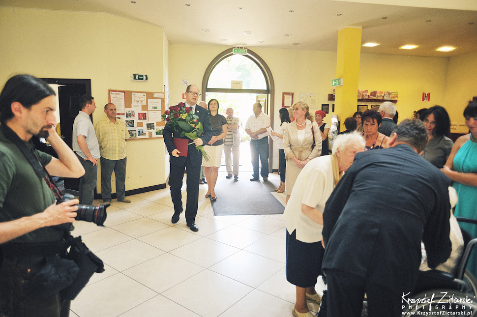 100.urodziny p.Jadwigi Stasiłowicz w Hospicjum im.ks.E.Dutkiewicza w Gdańsku