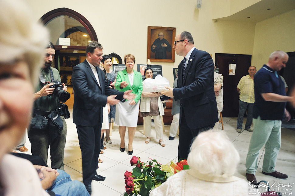 100.urodziny p.Jadwigi Stasiłowicz w Hospicjum im.ks.E.Dutkiewicza w Gdańsku