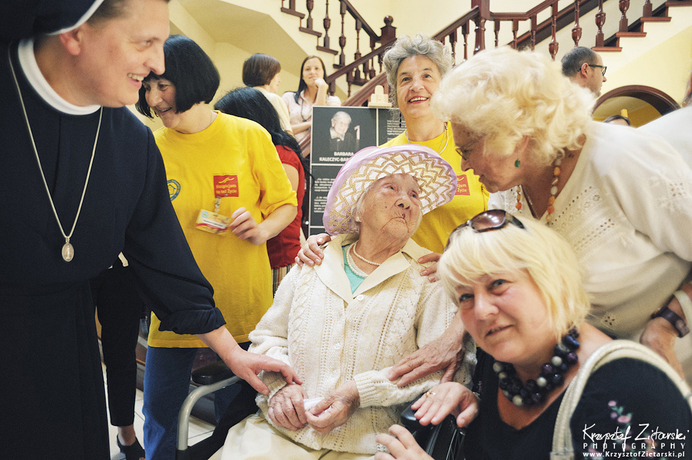 100.urodziny p.Jadwigi Stasiłowicz w Hospicjum im.ks.E.Dutkiewicza w Gdańsku