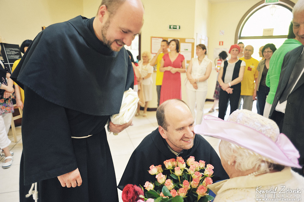100.urodziny p.Jadwigi Stasiłowicz w Hospicjum im.ks.E.Dutkiewicza w Gdańsku