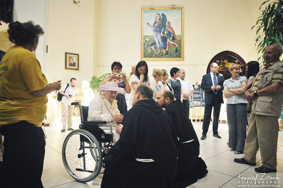 100.urodziny p.Jadwigi Stasiłowicz w Hospicjum im.ks.E.Dutkiewicza w Gdańsku