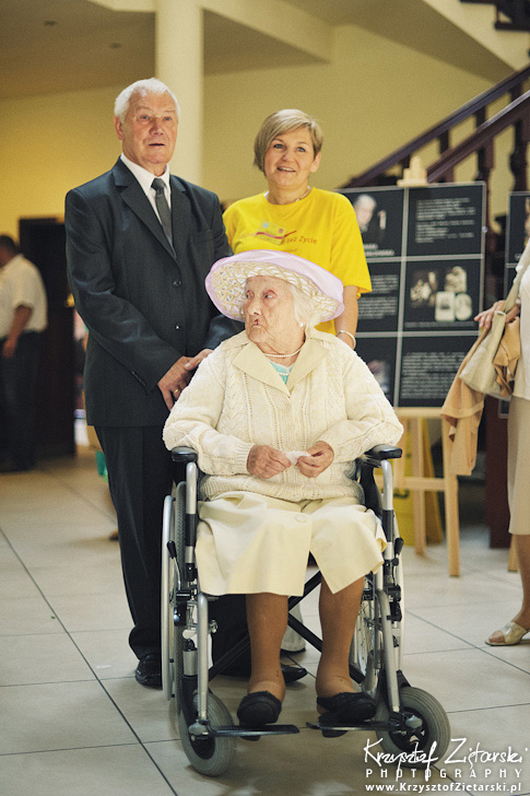 100.urodziny p.Jadwigi Stasiłowicz w Hospicjum im.ks.E.Dutkiewicza w Gdańsku