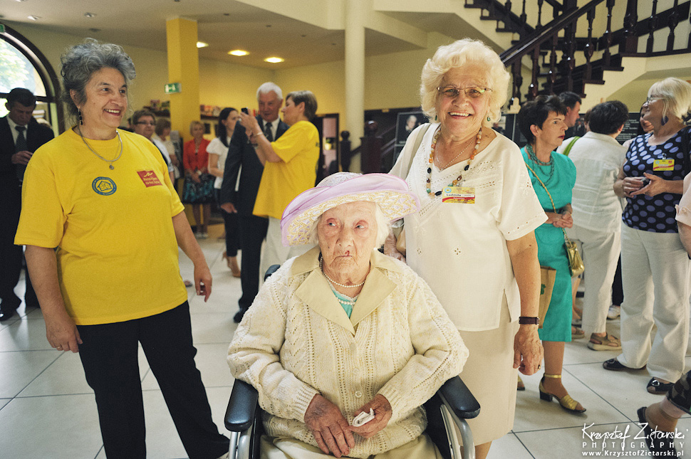 100.urodziny p.Jadwigi Stasiłowicz w Hospicjum im.ks.E.Dutkiewicza w Gdańsku