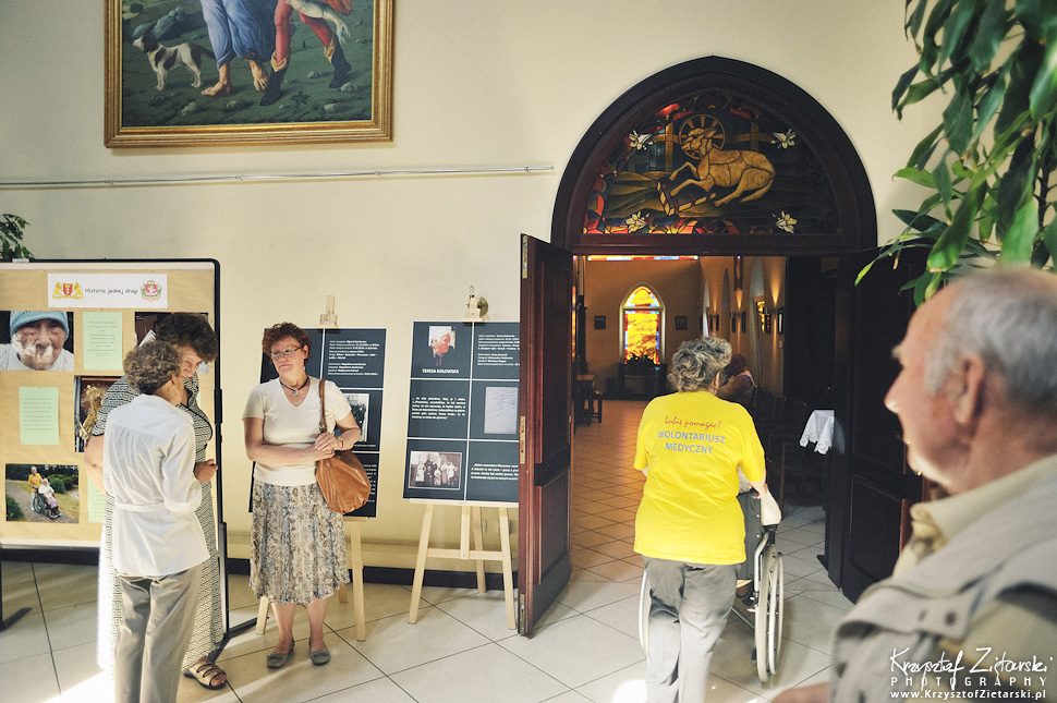 100.urodziny p.Jadwigi Stasiłowicz w Hospicjum im.ks.E.Dutkiewicza w Gdańsku