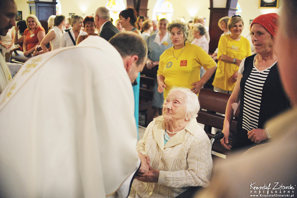 100.urodziny p.Jadwigi Stasiłowicz w Hospicjum im.ks.E.Dutkiewicza w Gdańsku