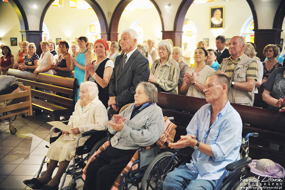 100.urodziny p.Jadwigi Stasiłowicz w Hospicjum im.ks.E.Dutkiewicza w Gdańsku