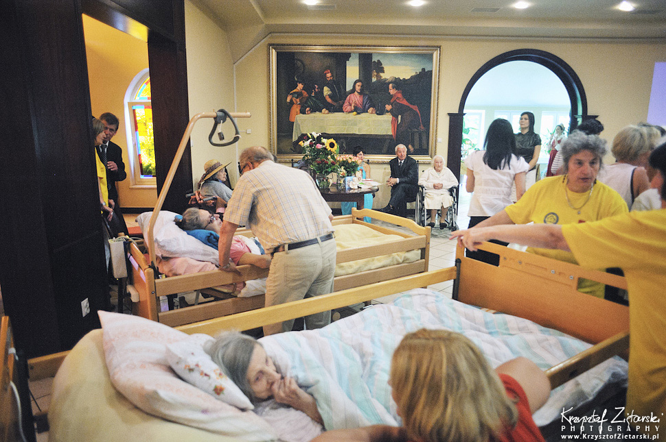 100.urodziny p.Jadwigi Stasiłowicz w Hospicjum im.ks.E.Dutkiewicza w Gdańsku