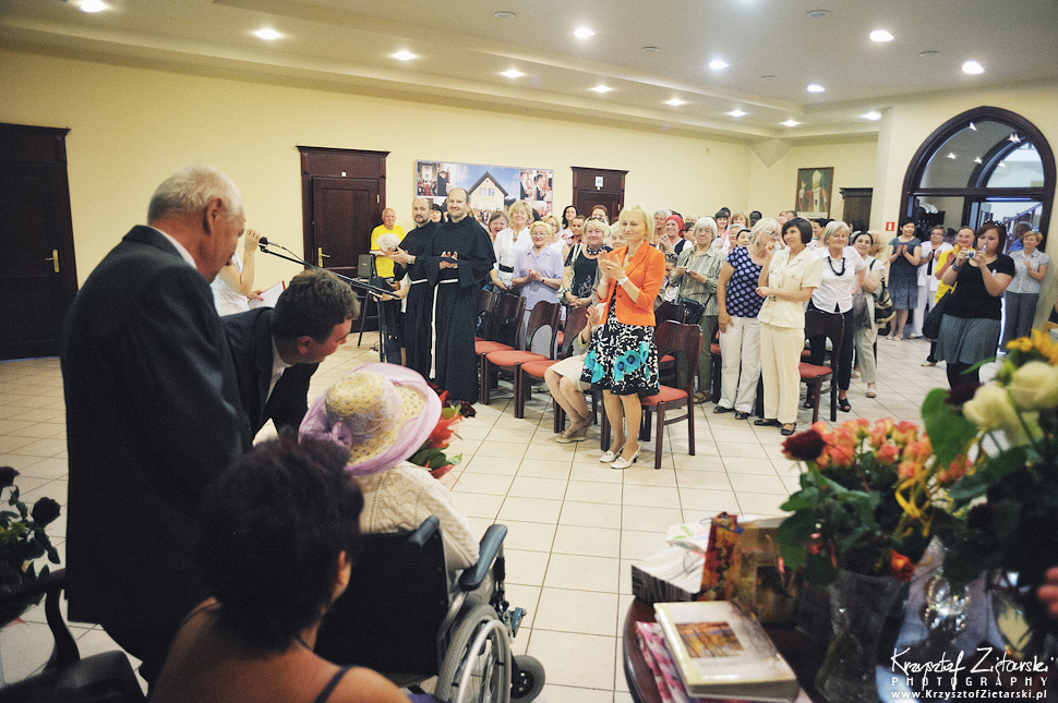 100.urodziny p.Jadwigi Stasiłowicz w Hospicjum im.ks.E.Dutkiewicza w Gdańsku