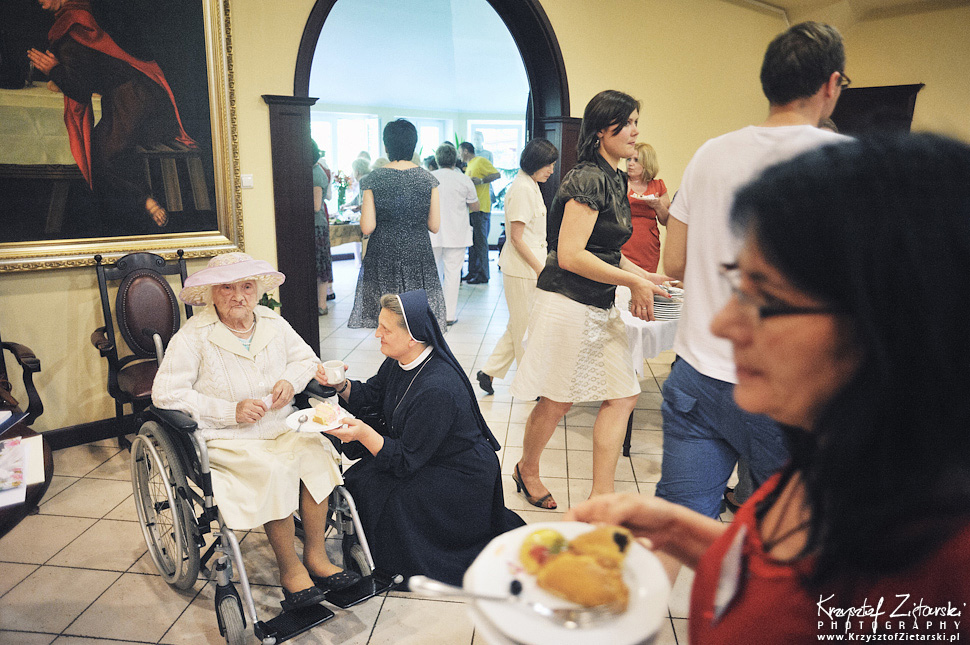 100.urodziny p.Jadwigi Stasiłowicz w Hospicjum im.ks.E.Dutkiewicza w Gdańsku
