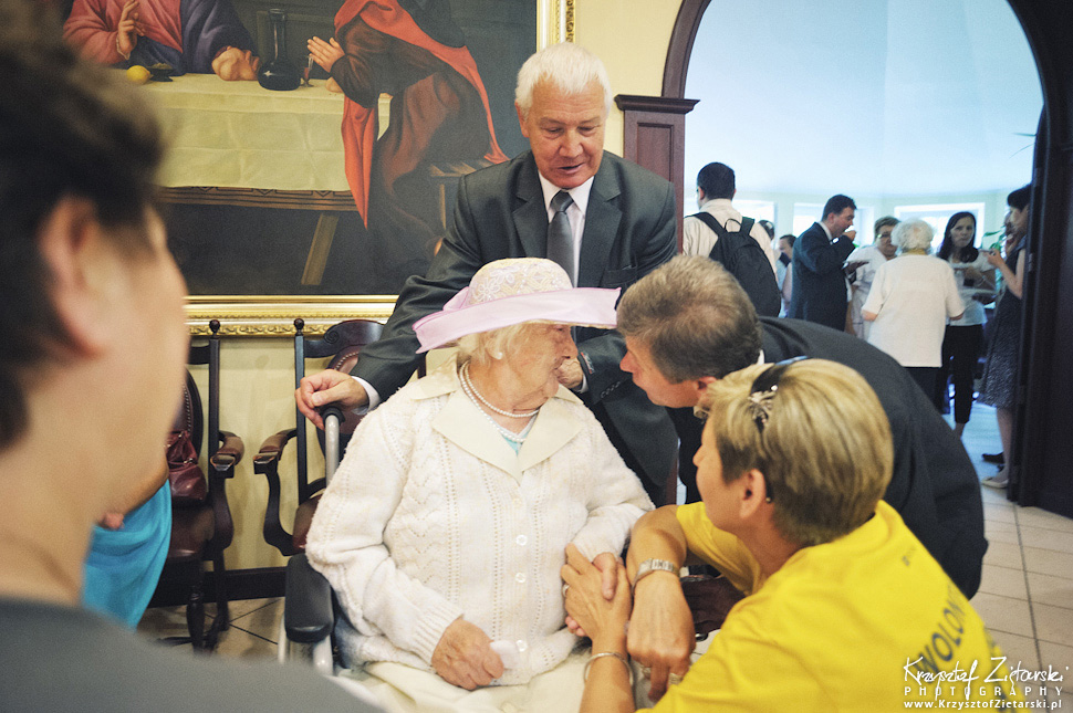 100.urodziny p.Jadwigi Stasiłowicz w Hospicjum im.ks.E.Dutkiewicza w Gdańsku